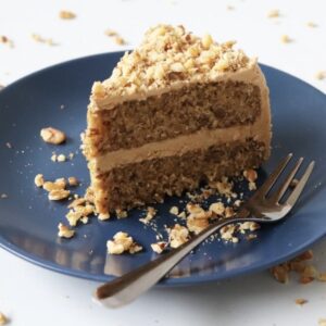 Mocha Walnut Cake